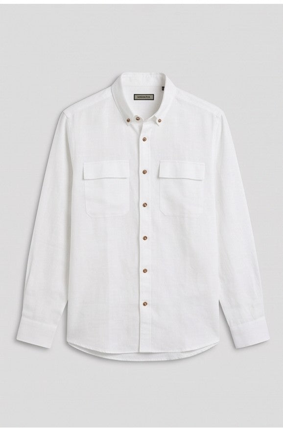 The Resort Double-Pocket Linen Shirt
