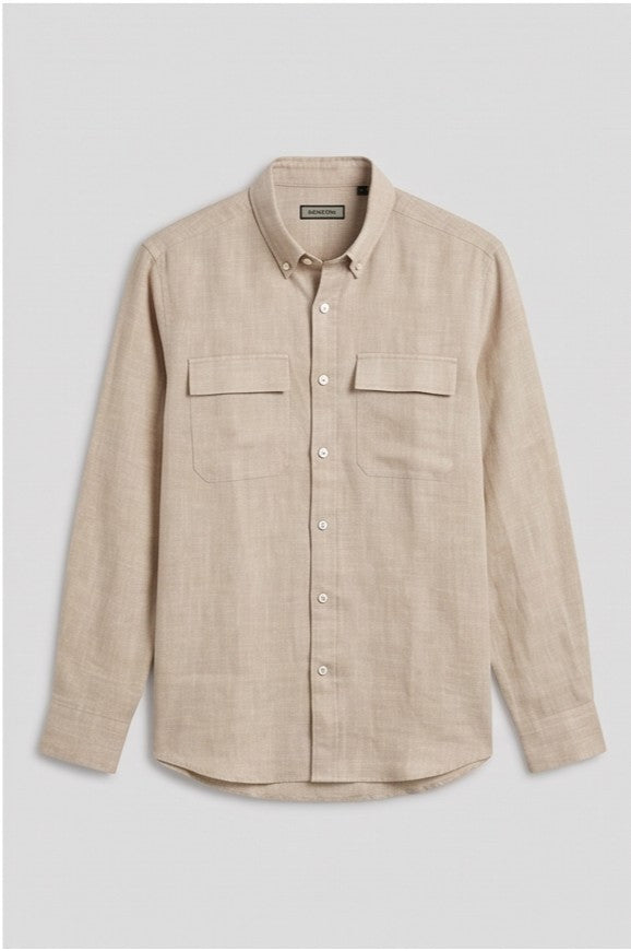 The Resort Double-Pocket Linen Shirt