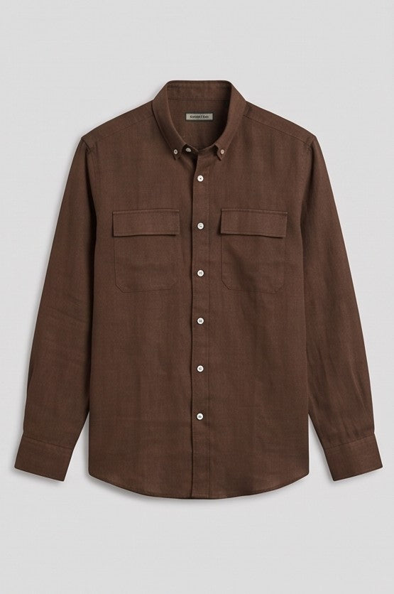 The Resort Double-Pocket Linen Shirt