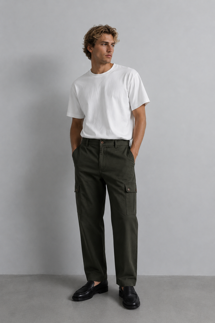 The Everyday Gabardine Cargo Pants