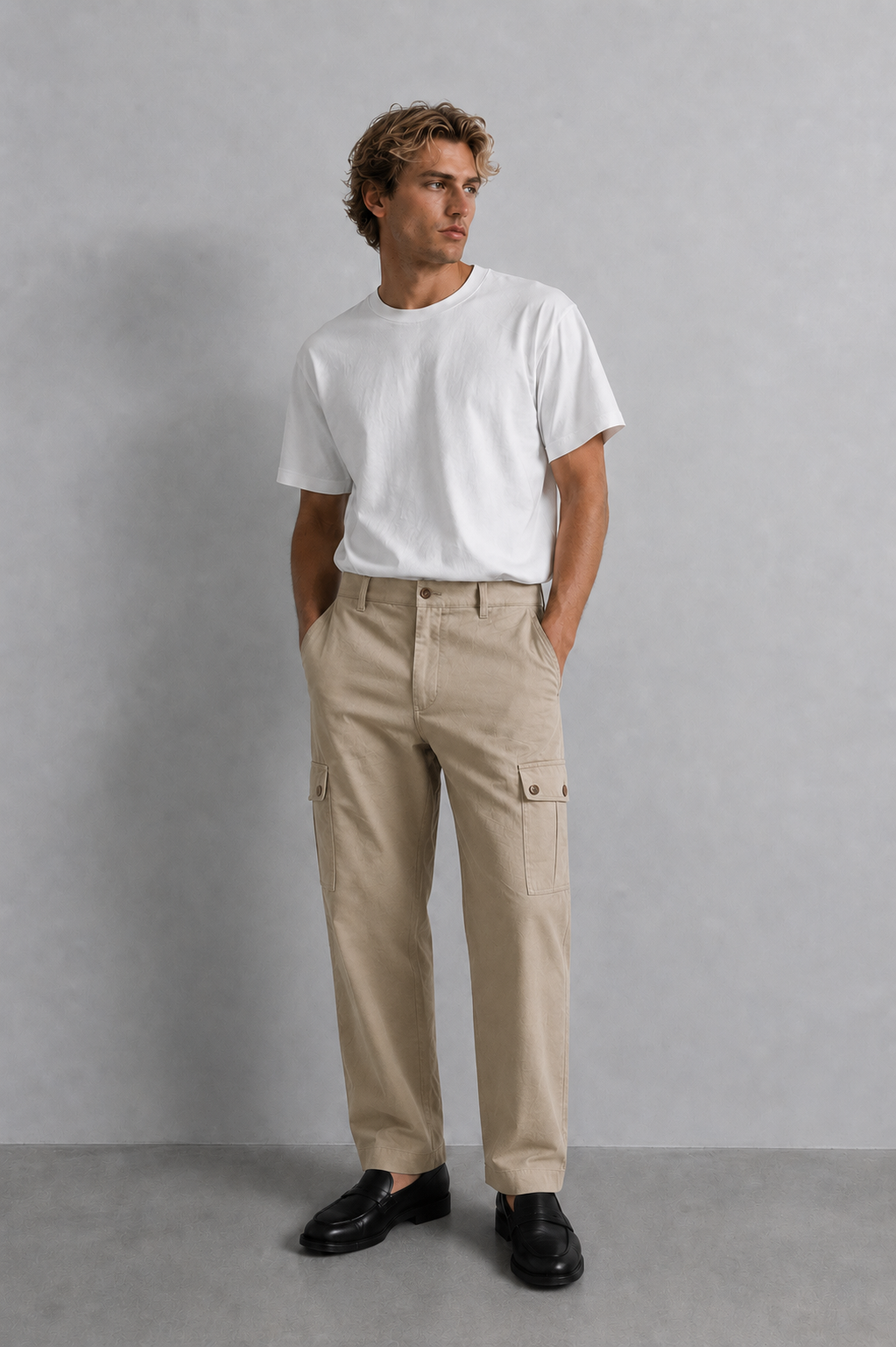 The Everyday Gabardine Cargo Pants