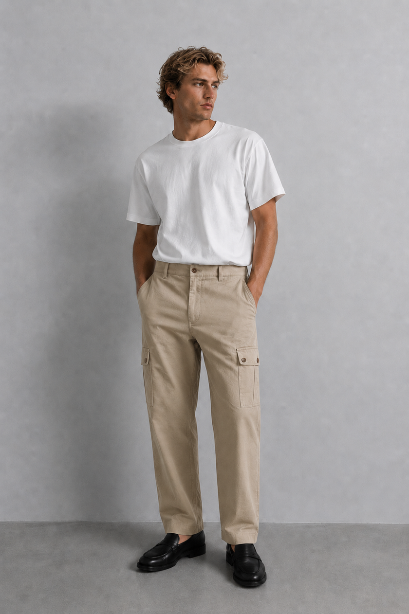 The Everyday Gabardine Cargo Pants