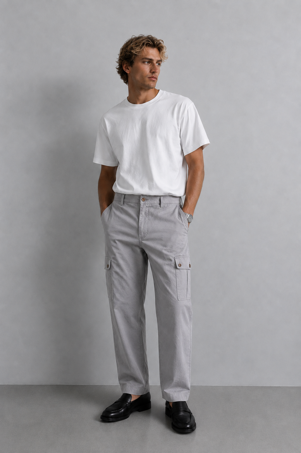 The Everyday Gabardine Cargo Pants