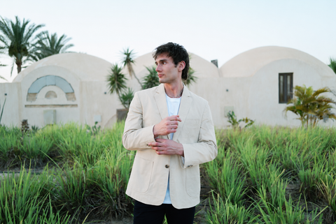 The Hudson Gabardine Blazer