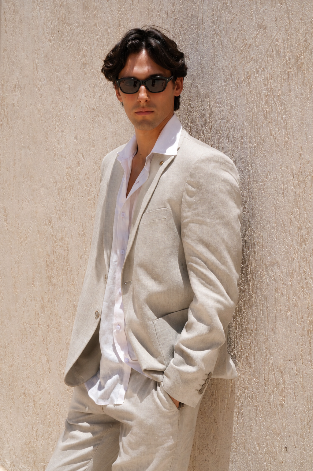 The Riviera Linen Blazer