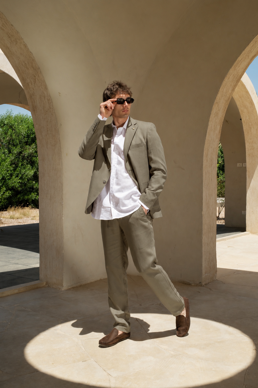 The Riviera Linen Trousers