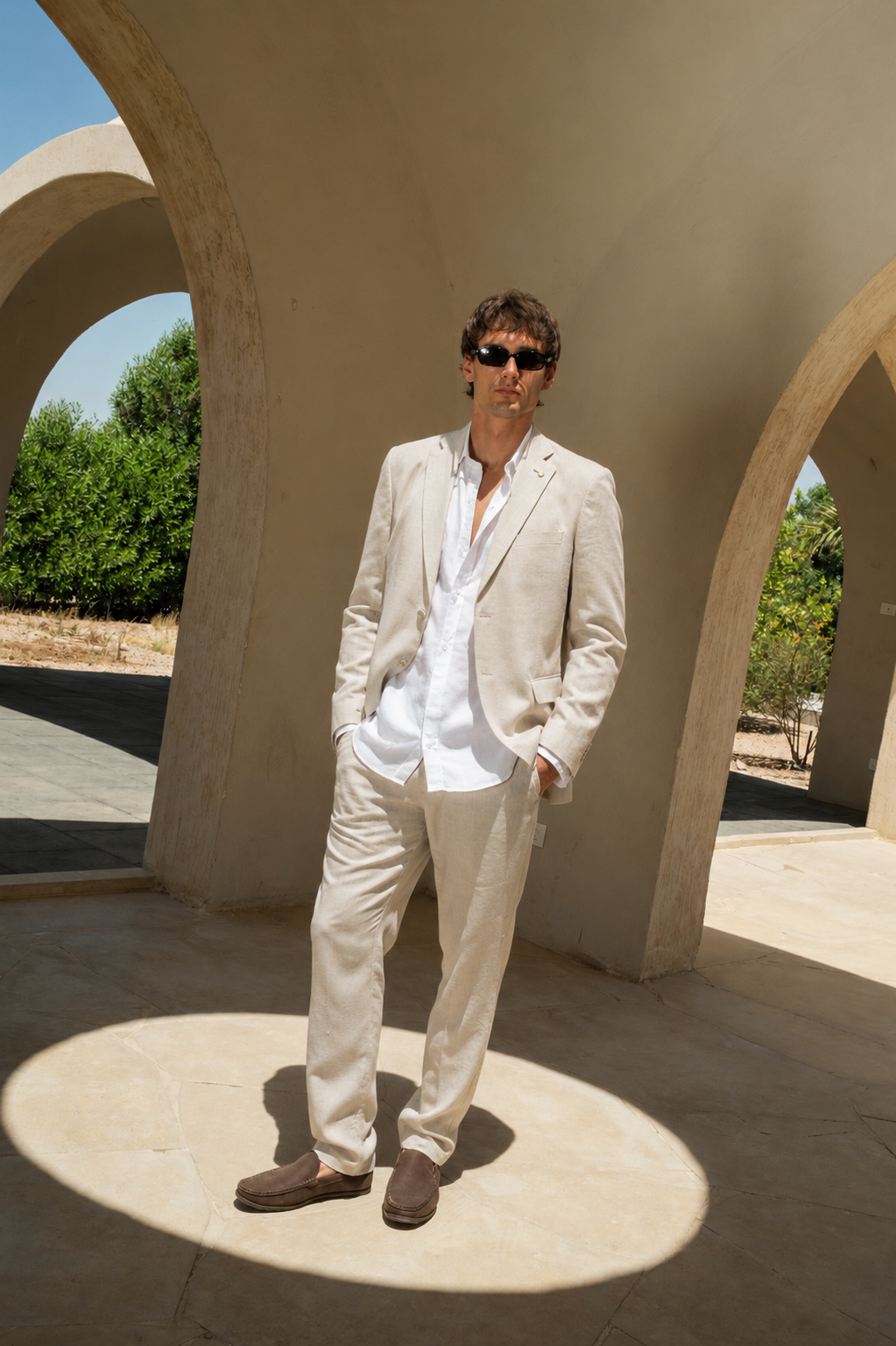 The Riviera Linen Trousers