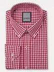 Gingham Check Cotton Shirt