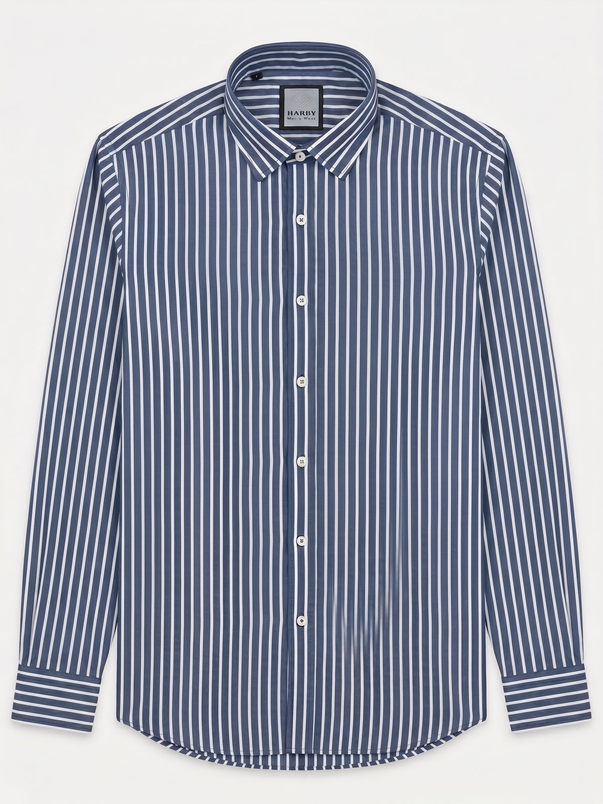 Structured Striped Shirt