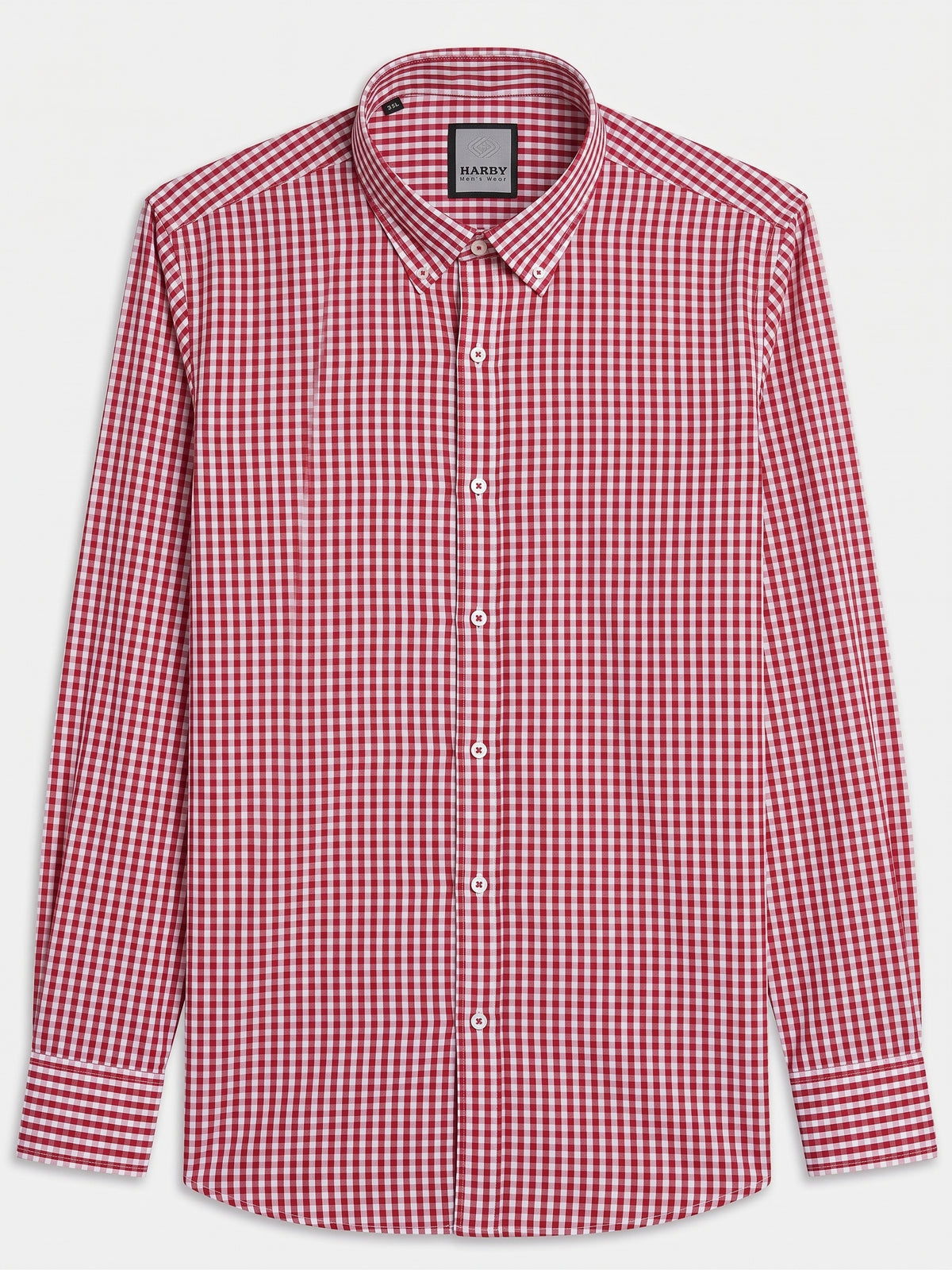 Gingham Check Cotton Shirt