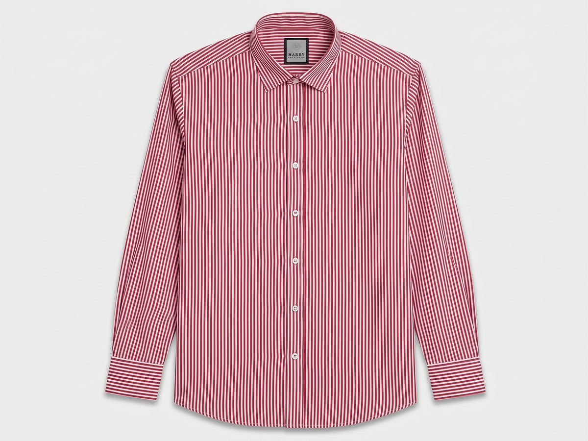 Structured Striped Shirt