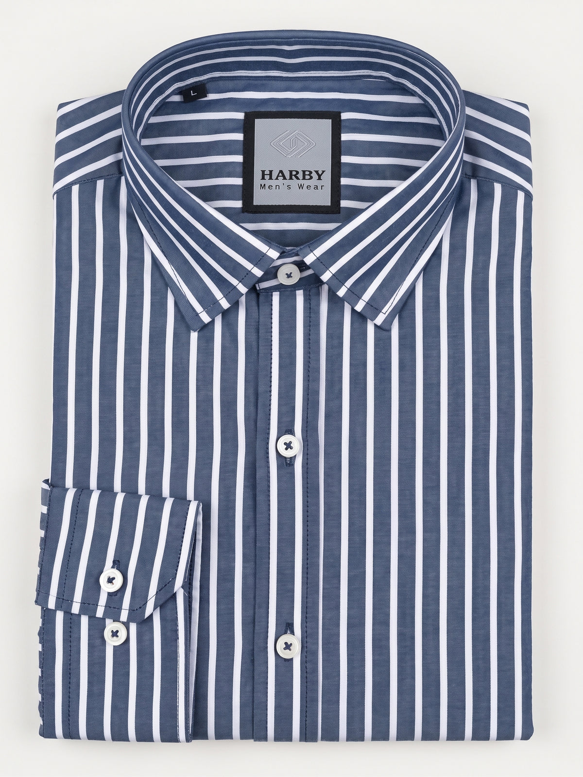 Structured Striped Shirt