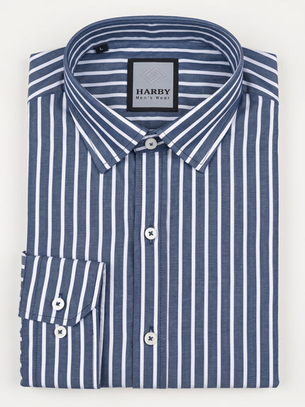Structured Striped Shirt