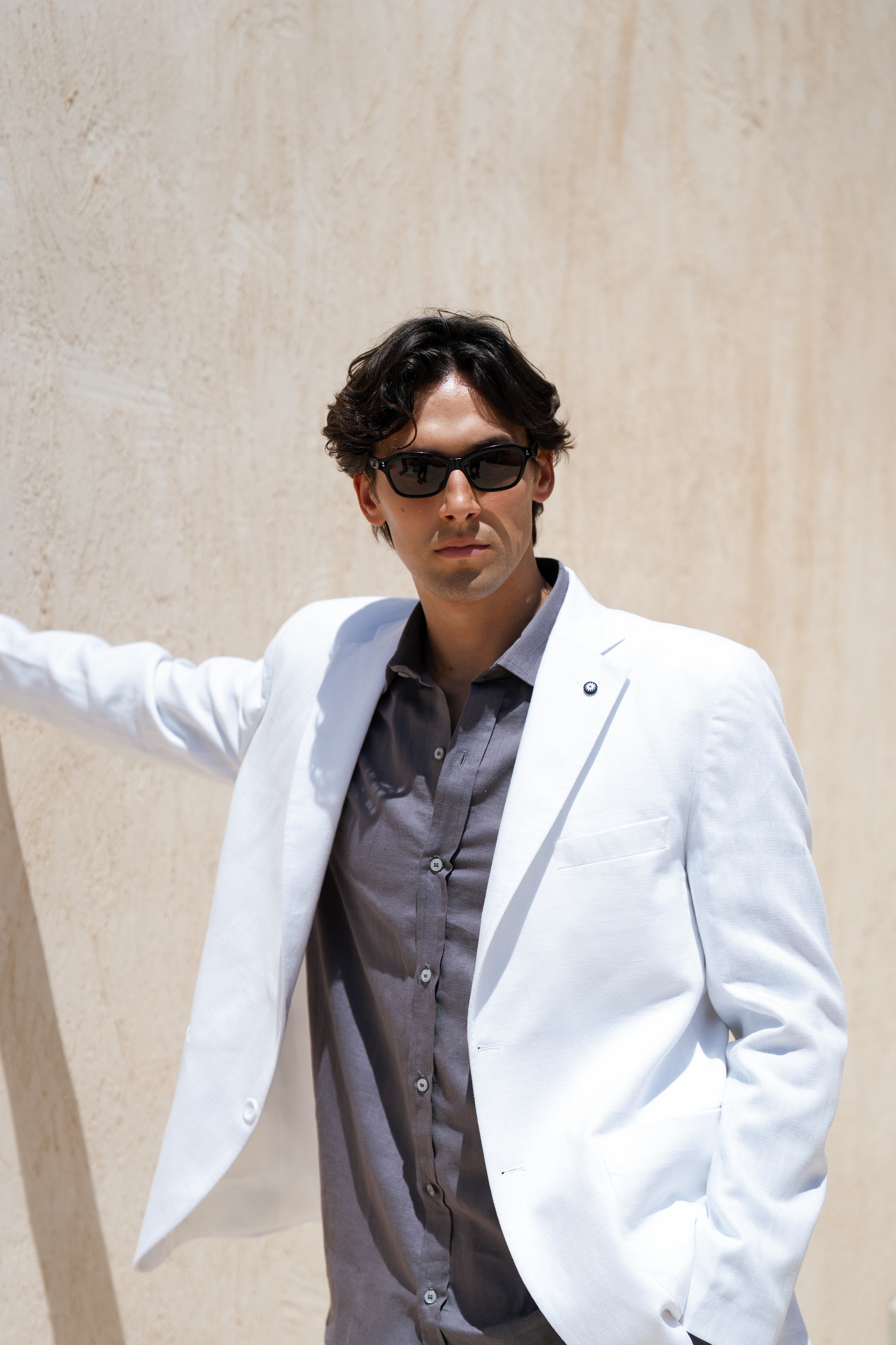 The Riviera Linen Blazer
