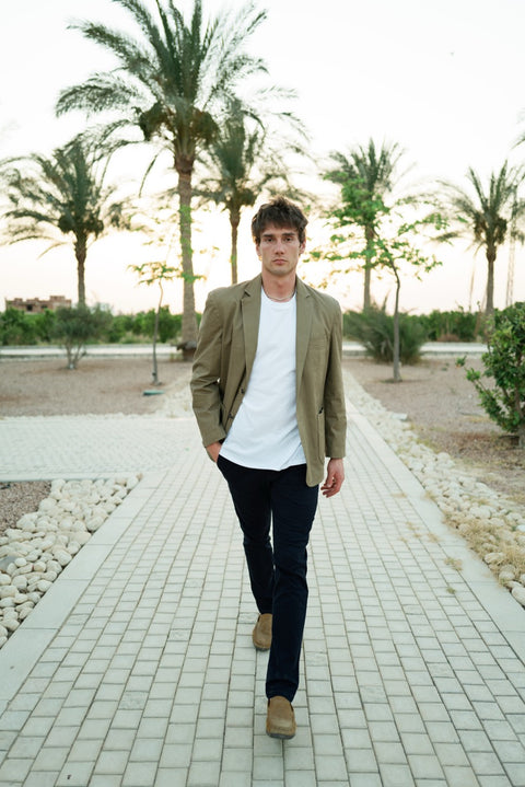 The Hudson Gabardine Blazer